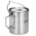 thumbnail image 3 of Vaso de Camping Lixada 750 ml Acero Inoxidable con Cuchara Plegable, 3 of 8
