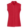 thumbnail image 4 of Women Sleeveless Button Down Shirts Chiffon for Work and Casual Occasions, 4 of 6