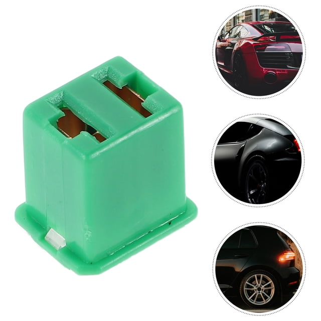 CRILSTYLEO 6Ud Fusibles Cuadrados Para Auto Kit De Plástico Protección Automotrices