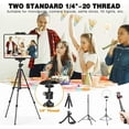 thumbnail image 5 of RHEA- Tablet Tripod Mount Adapter With Ball Head, Holder For 4.7-12.9 Inch Tablets, Co, 5 of 6
