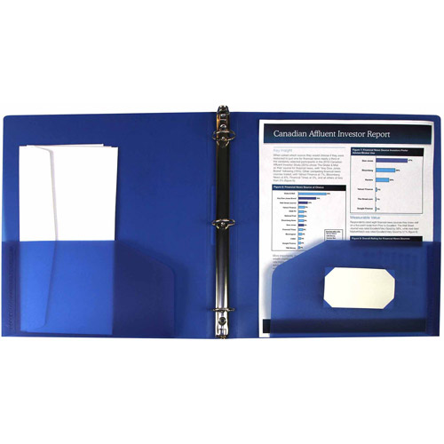 Storex Poly Binders