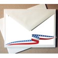 thumbnail image 4 of Little Notes by Comptime Patriotic Note Cards (40 Non-foldover Cards and Envelopes) - Premium Cover Stock, Classic Style, White, 4 of 4
