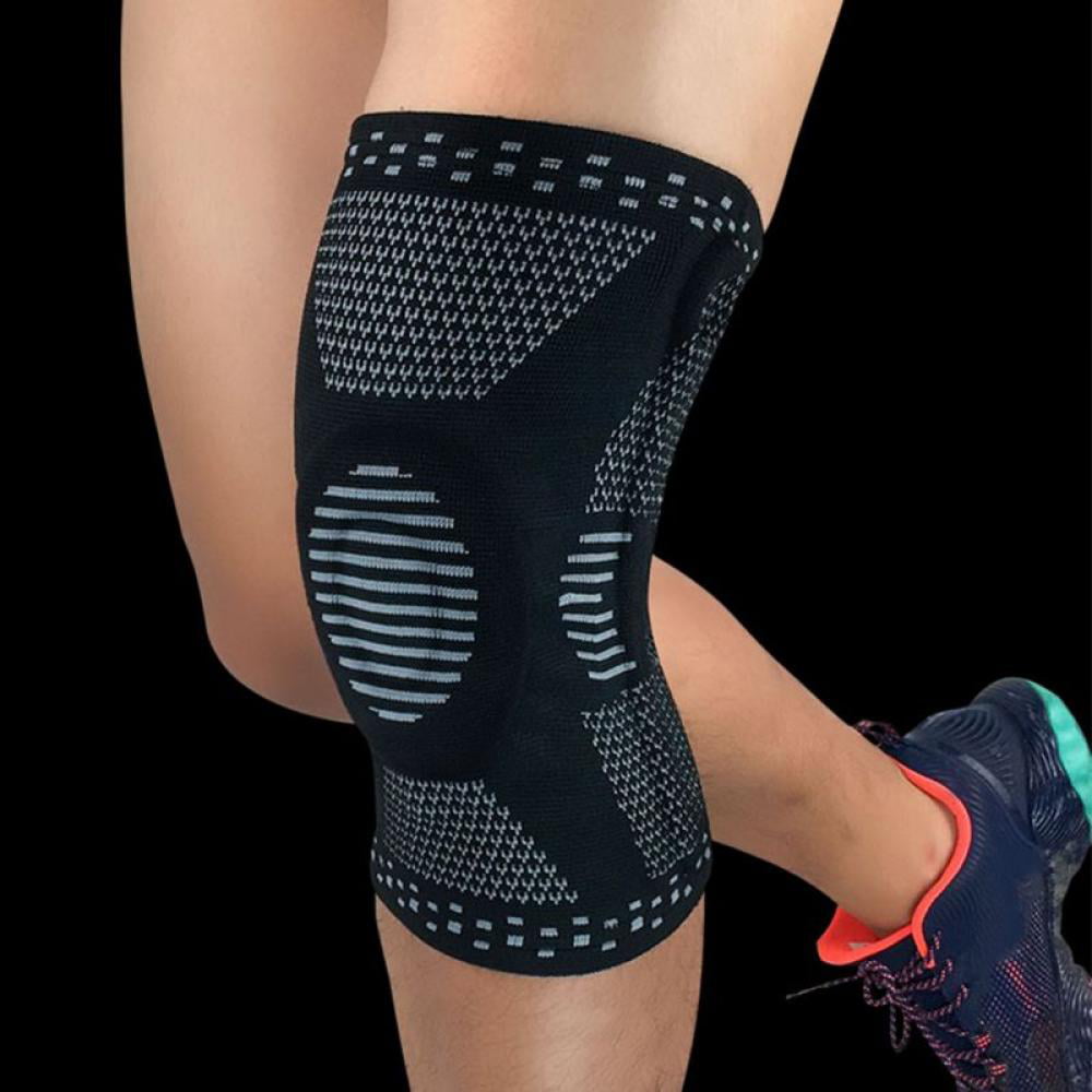 Details about   1Pc Unisex Elastic Fitness Knee Support Braces Sports Compression Knee Pad 