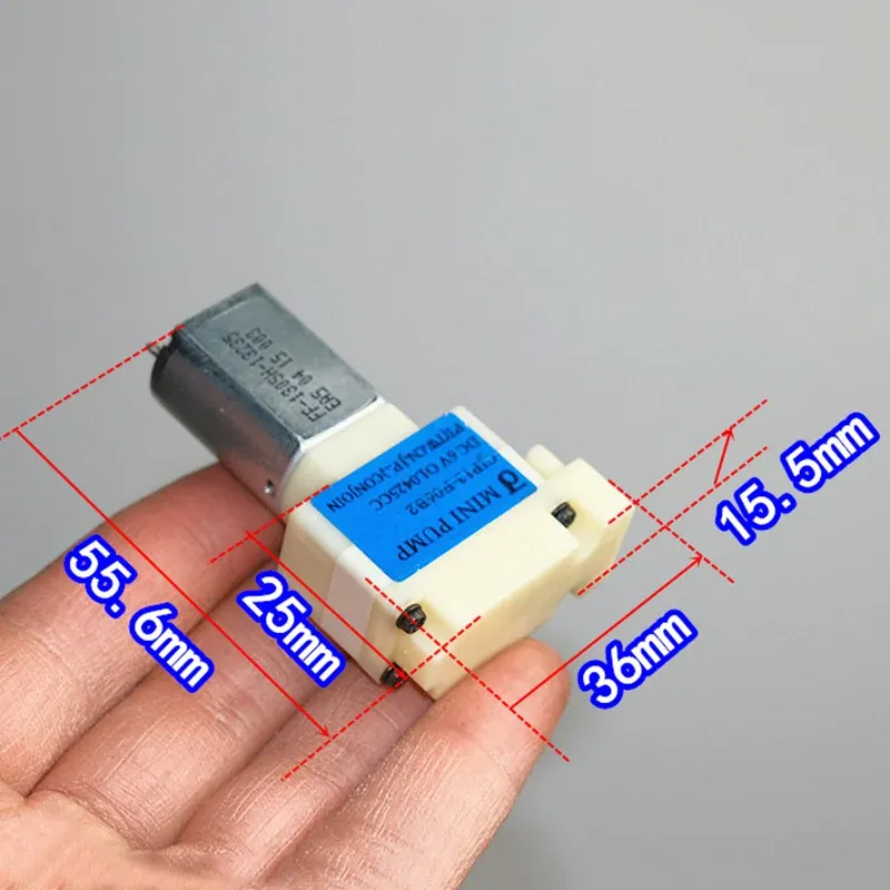 Mini Diaphragm Vacuum Pump CJP13-F06B2 Micro 130 Air Pump for DIY Oxygen Pressure Medical Care Monitoring DC 3.7V 5V 6V