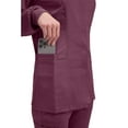 thumbnail image 3 of Cherokee Snap Front Scrub Jackets for Women, Workwear Revolution Soft Stretch WW310, 3 of 9