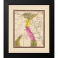 thumbnail image 2 of Mitchell 12x13 Black Modern Framed Museum Art Print Titled - Middle East Egypt - Mitchell 1846, 2 of 5