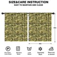 thumbnail image 2 of Camouflage 52x63in(132x160cm) Curtains 2 Panels for Kids Bedroom, Window Drapes for Kids Boys Girls Bedroom Curtains Designed To Spark Joy and Creativity, 2 of 5