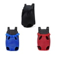 thumbnail image 3 of Youkk Sac de Transport pour Animaux Respirant Couleur Unie de Rechange Extérieur Voyage Randonnée Sac à Dos de Transport pour Animaux Accessoires Rouge TG, 3 of 6
