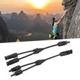 thumbnail image 1 of Y Branch Solar Connectors, 2 PCS 1 to 2 Splitter Solar PV Parallel Adapter Cable Wire Plug 1000V DC Solar & Wind Power Parts & Accessories Solar & Wind Power, 1 of 8