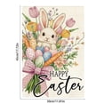thumbnail image 3 of Easter Outdoor Garden Flag Bunny Pattern Printed Polyester Flag, 3 of 5