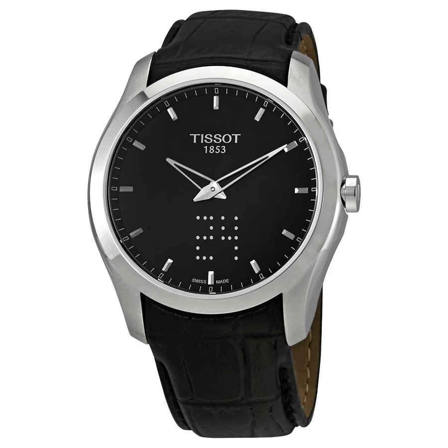 Tissot Couturier Quartz AnalogDigital Black Dial Men's Watch T035.446