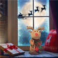 thumbnail image 2 of Inteprter Cantando Reno Eléctrico Felpa de Navidad Reno Relleno Reno de pie Elk Figuras Muñeca Fiesta de Navidad Favores Kits de decoración para fiestas Inteprter HA038951-00, 2 of 6