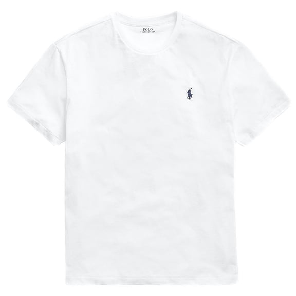 Polo Ralph Lauren Mens Pony Logo Crew Neck T-Shirt Medium Basic Newport Navy.