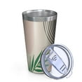 thumbnail image 2 of 16oz Tumblers Orange Boho Geometric and Plant Pattern Stainless Steel Vacuum Insulated Double Wall Travel Tumbler Cups Mug with Lid and Straw,Cleaning Brush for Coffee,Tea, 2 of 4