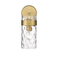 thumbnail image 2 of 3035-1SS-RB-Z-Lite-Fontaine - 1 Light Wall Sconce In Transitional Style-14 Inches Tall and 5.5 Inches Wide-Rubbed Brass  Finish, 2 of 2