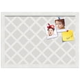 thumbnail image 2 of PinPix 19x13 Custom Cork Bulletin Board Diamond Modern Pattern Grey Poster Board Has a Fabric Style Canvas Finish, Framed in Diamond Modern Pattern Grey, by ArtToFrames (PinPix-1802), 2 of 5