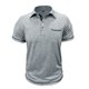 thumbnail image 4 of Eres Más Que una Camisa de Puntuación de Prueba Hombres de Color Sólido Moda Casual Botón Bolsillo de Manga Corta Camisa de Blusa de Cuello de Vuelta, 4 of 7