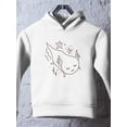 thumbnail image 3 of Cute Baby Magic Sleepy Axolotl Hoodie Toddler -Image by Shutterstock,  4 Toddler, 3 of 4