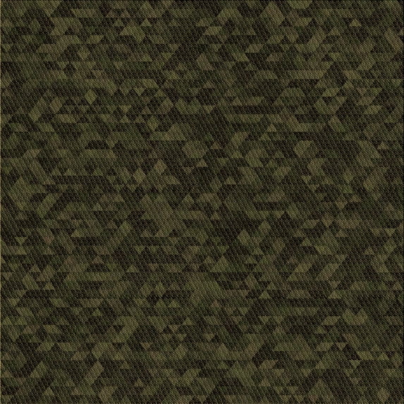 Ahgly Company Machine Washable Indoor Square Transitional Dark Brown Area Rugs, 7' Square