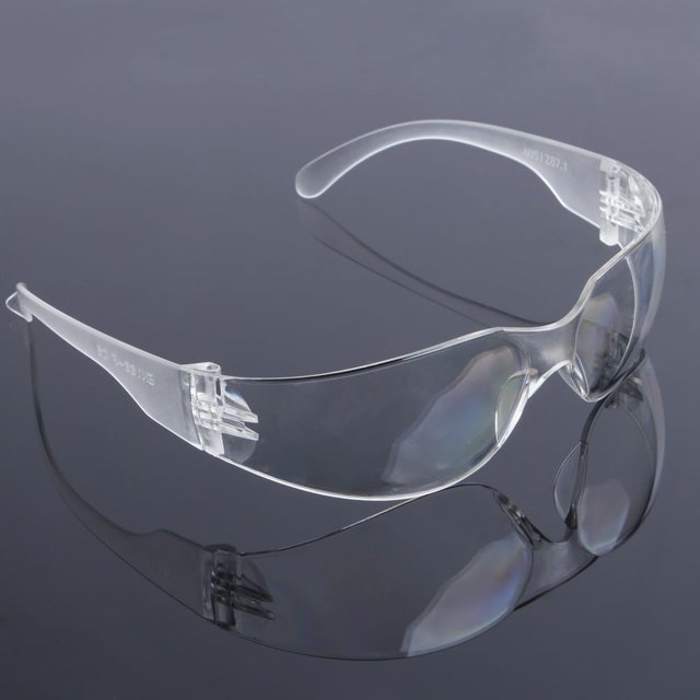 HLONK Protective Safety Glasses Eye Protection Goggles Eyewear Dental Lab Work PC Lens