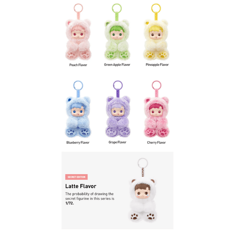 Pop Mart HACIPUPU Gummy Bear Series - Vinyl Plush Pendant