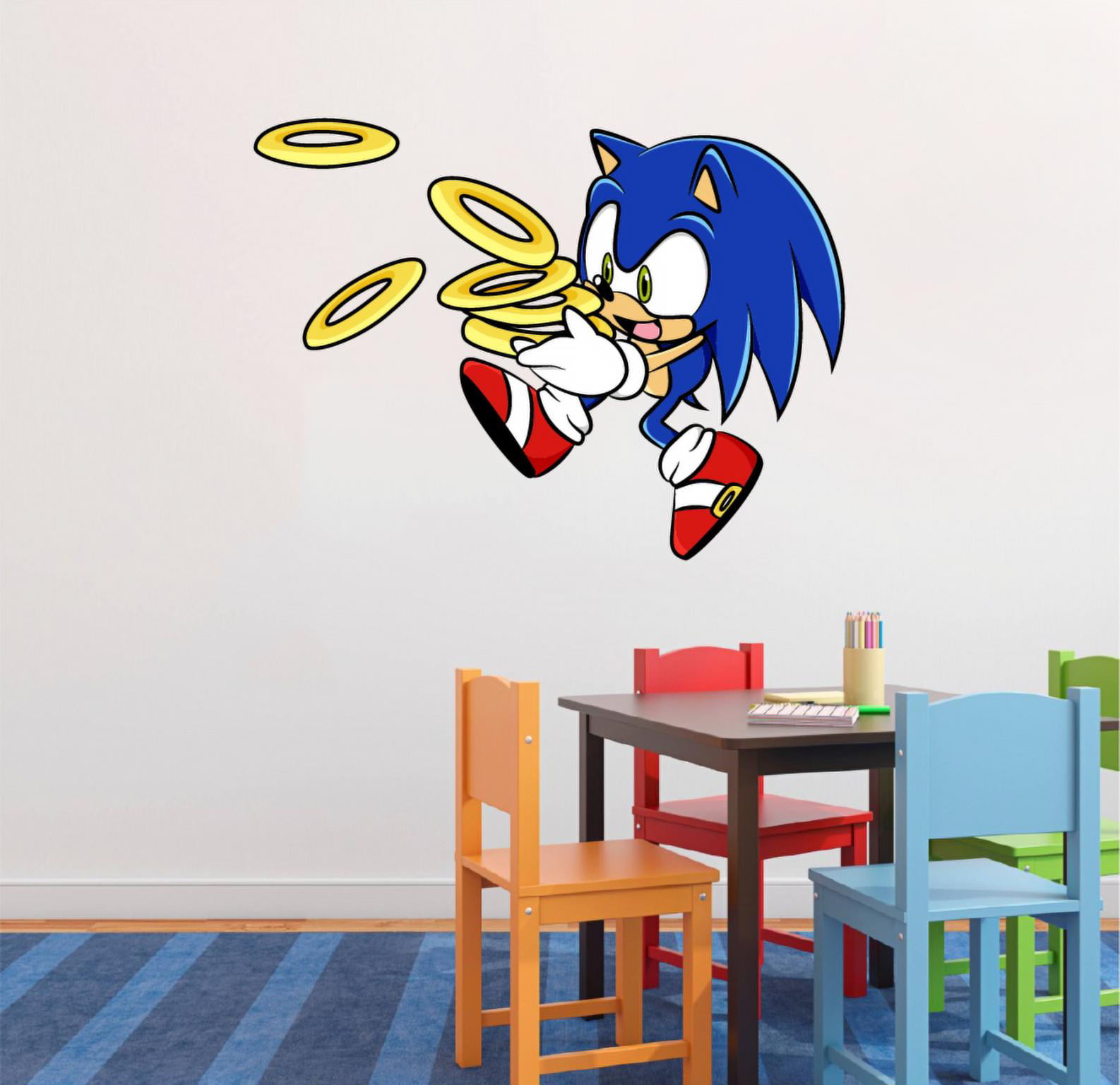 Sonic Wall Decal 