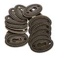 thumbnail image 1 of BRIGHTFUFU 30pcs Keyhole Cover Plate Vintage Keyhole Protector For Dresser Furniture Retro Design With Finish For Home, 1 of 8