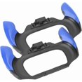 thumbnail image 3 of ZOUSSIQI 2Pcs Gamepad Hand Grip Handlebar Case Shell Handgrip Holder Handle Bracket Shockproof for PSV2000 for PSV Vita 2000 (Blue) CA919-19663, 3 of 9