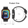 thumbnail image 4 of Pulsera deportiva Reloj inteligente Llamada Bluetooth Pantalla táctil completa Rastreador de ejercicios Ritmo cardíaco Reloj deportivo A, 4 of 5