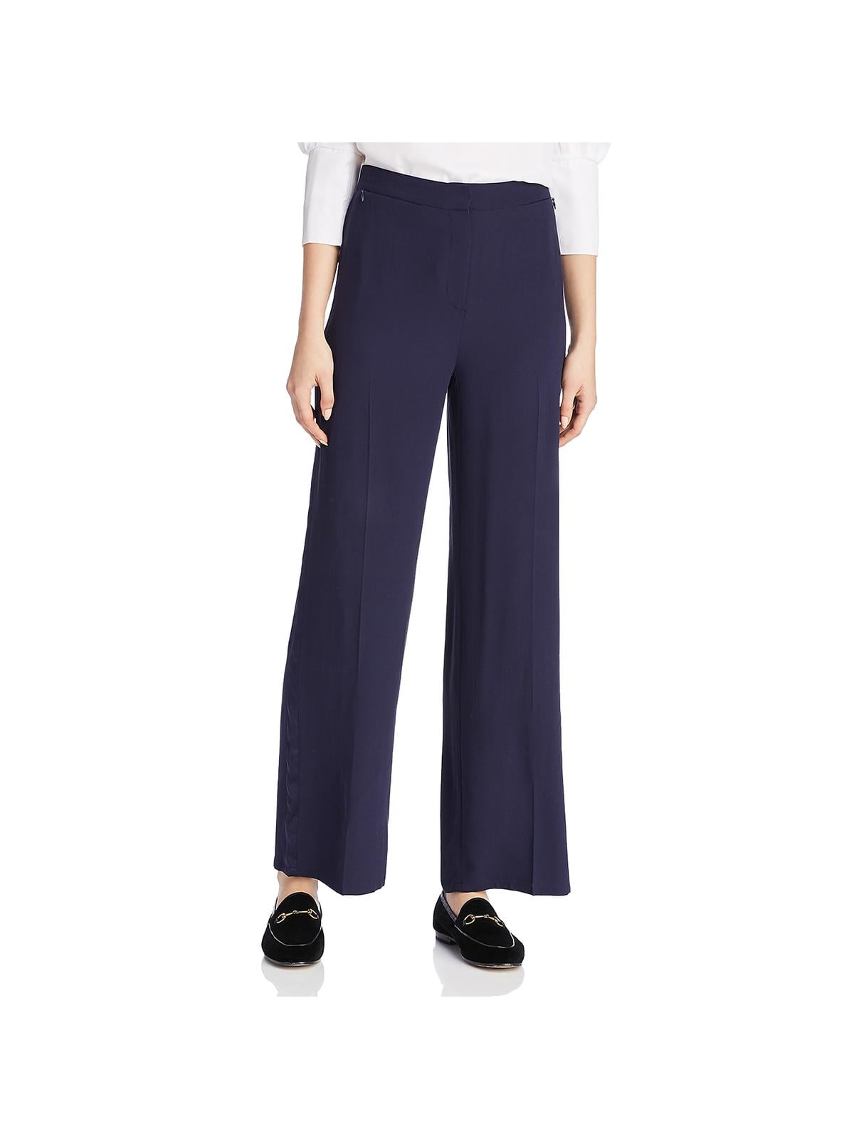 women's pants with tuxedo stripe