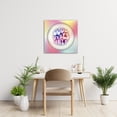 thumbnail image 3 of 5D Multi-Dimensional Wall Art - Custom Made Good Vibes Wall Art Print on Strong Polycarbonate Panel with Vibrant Colors - Immersive, Interactive, Lenticular Artwork by Matashi (12x12 Inches), 3 of 5