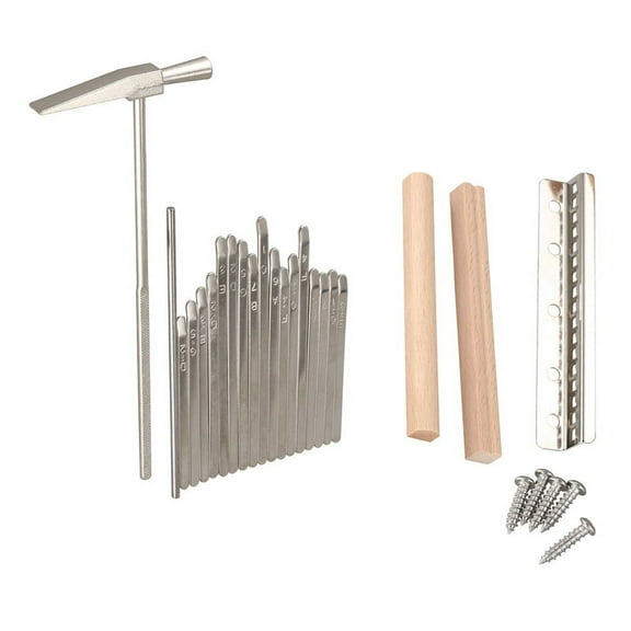 17 Keys Kalimba Thumb Finger Piano DIY Keys Bridge Tuning Hammer Kit Musical Instrument Part Accessories