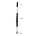 thumbnail image 4 of 2 piezas Duo cepillo para cejas cepillo en ángulo para cejas y cepillo carretel mini cepillo para pestañas, 4 of 6