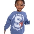 thumbnail image 3 of Spider-Man Toddler Long Sleeve Graphic Crewneck, Sizes 12M-5T, 3 of 7
