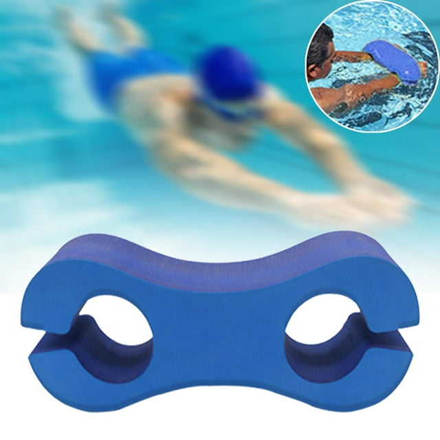 EVA Pull Buoy Leg Float Pool Training Swimming Floating Buoyancy Durable for kids equipment Upper Body Strength Water Exercise Blue