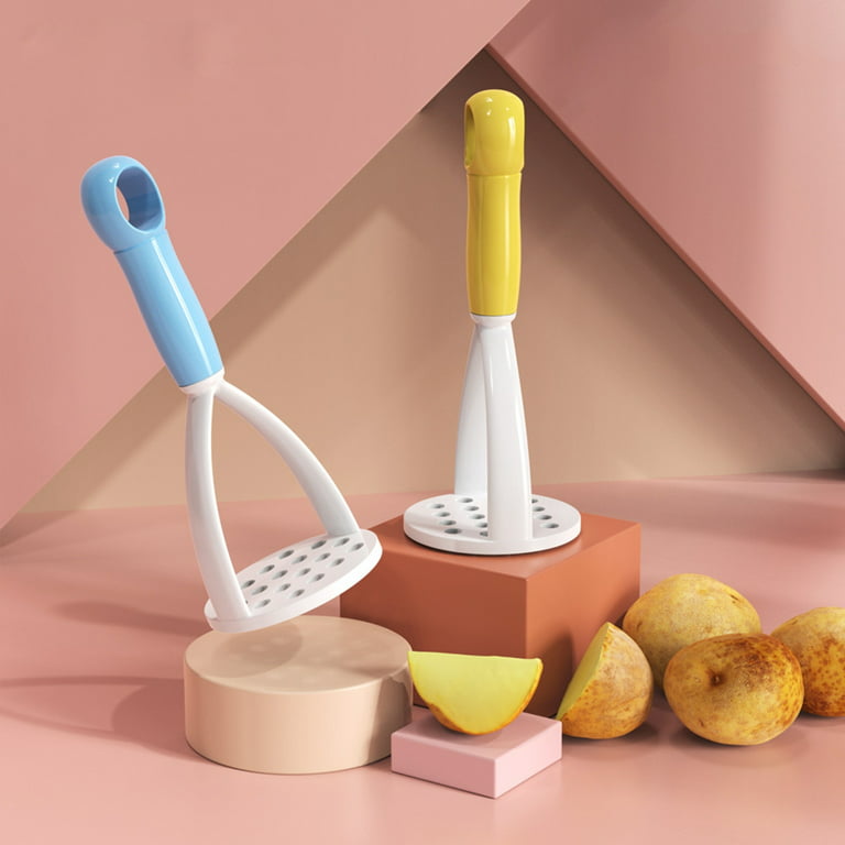 Double-layer Potato Masher Press Mashed Potatoes Wavy Pressure Ricer Fruit  Vegetable Press Crusher Kitchen Accessories
