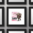 thumbnail image 3 of Gallery Pops Jurassic World - T. Rex Warning Sign Wall Art, Black Framed Version, 12" x 12", 3 of 5