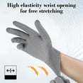 thumbnail image 6 of Nylon Dotted No Slip Gloves for Gardening, Rock Climbing & Packing Work | Wear-Resistant & Breathable Labor Protection Gloves | 2 Pairs, Gray, Size 8.6x4.3 in, 6 of 6