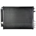 thumbnail image 2 of New Premium A/C Condenser Compatible with 2009-2010 Chrysler 300 Dodge Challenger Dodge Charger 3.5L 5.7L 6.1L 2.7L V6 V8 CH3030241 68050127AB 68050132AA Direct Fit Replacement, 2 of 2