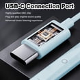 thumbnail image 3 of 2 Packs USB C Headphones for iPhone 16/15 Phone Earbuds with Microphone & Volume Control HiFi Stereo Type C Earphones for Galaxy S23/S22/S21/S20/Ultra Note 10/20, for Pixel 7/6/6a/5/4,for OnePlus 9 8, 3 of 8
