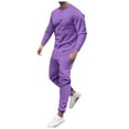 thumbnail image 3 of Men Summer Outfits Suits for Men Tall Jacket Suit for Men Suit You Modern Fit Jackets Slim Fit Wool Suits Tuxedo with Lapel Slim Light Homecoming Outfit Men's Light Purple 3XL, 3 of 5