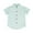 Green, variant on Quaouag Boys Short Sleeve Button Down Oxford Dress Shirts Summer Casual Clothes