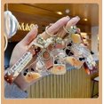 thumbnail image 2 of 1 PCS Men Women Creative Interesting Floating Milk Tea Brown Bear Lucky Bottle Keychain Keyrings, 2 of 4