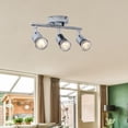 thumbnail image 1 of Lámpara de techo de 3 cabezales de estilo moderno, soporte de lámpara de techo de iluminación Gu10, ángulo LED para cocina, baño, tienda, cálido Fernando Lámpara de techo de techo, 1 of 8