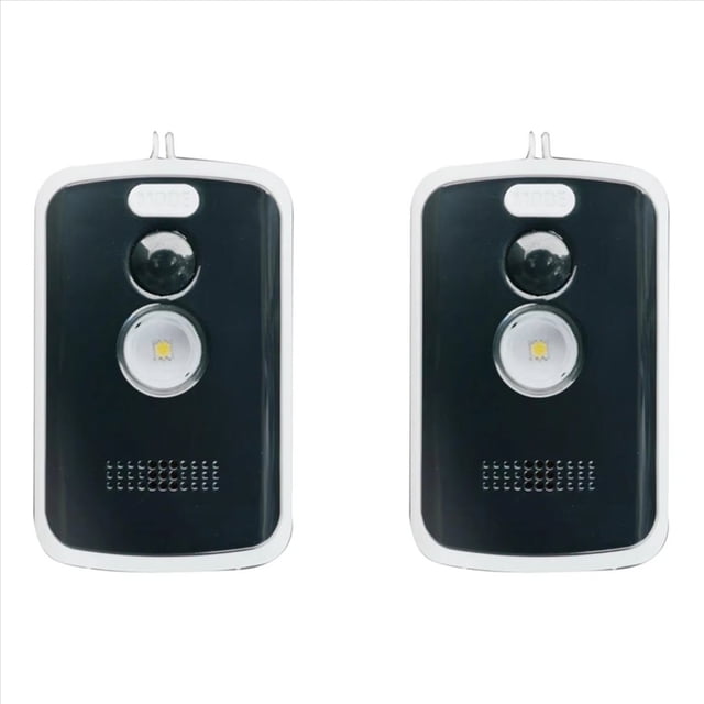 2X Camping Perimeter Alarm 125DB High-Volume Trip Alarm Motion Sensor Multiple Modes Easy Installation Camping Security,2 x Alarm 2 x Remote Control