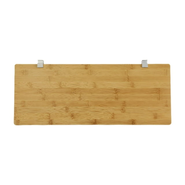 Tabla de extensión para mesa de parrilla de hierro, mesa de expansión de bambú, accesorio para mesa de camping 55 cm x 222 cm