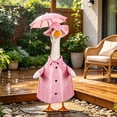 thumbnail image 2 of Sruoe Raincoat Porch Goose Outfits, 23 Inch Porch Goose Clothes, Goose Clothes Dress, Duck Sculpture Clothes for Lawn Statue Cement Statue Yard Patio Party Decoration, 2 of 6