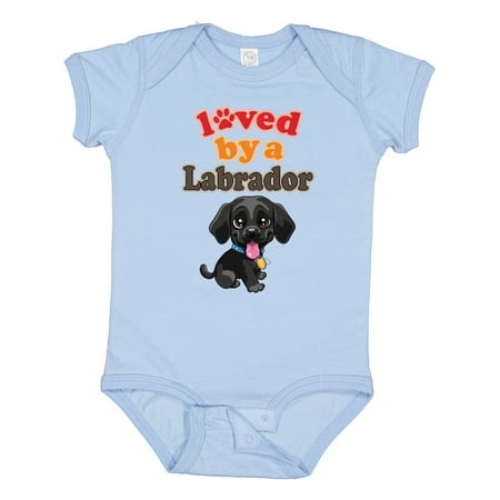 

Inktastic Labrador Retriever Dog Black Lab Gift Baby Boy or Baby Girl Bodysuit