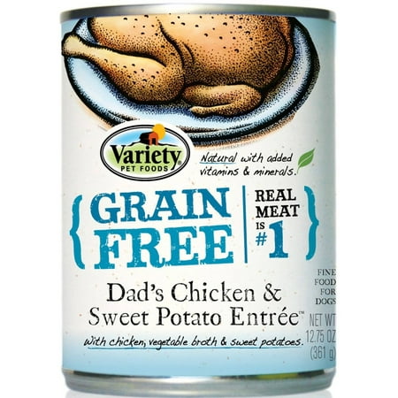 Variety Grain Free Canned Dog Food, Grandma's Beef & Potato Dinner (12-12.75oz Can Case