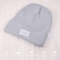 thumbnail image 4 of Morttic Unisex Knitted Beanie With Light ,Winter Warm Cuffed Beanie Cap Built-In 5 LED Flashlight Men Women Outdoor Headlamp Hat for Hiking ,Camping ,Running (Gray), 4 of 7